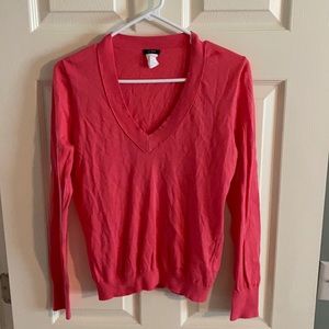 J. Crew lightweight v-neck sweater, size medium